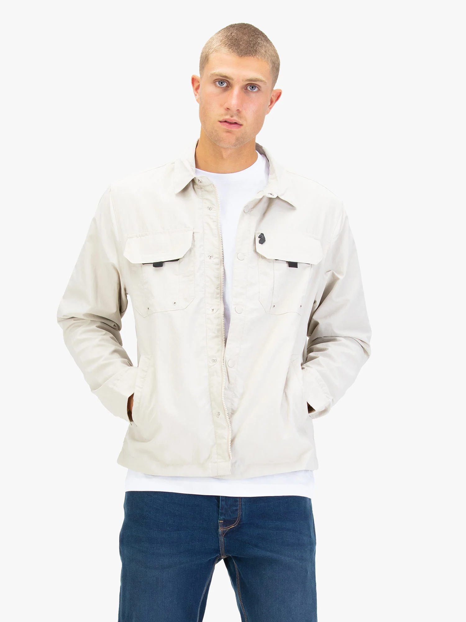 BLOW COLD LIGHTWEIGHT UTILITY SHACKET - Image 3
