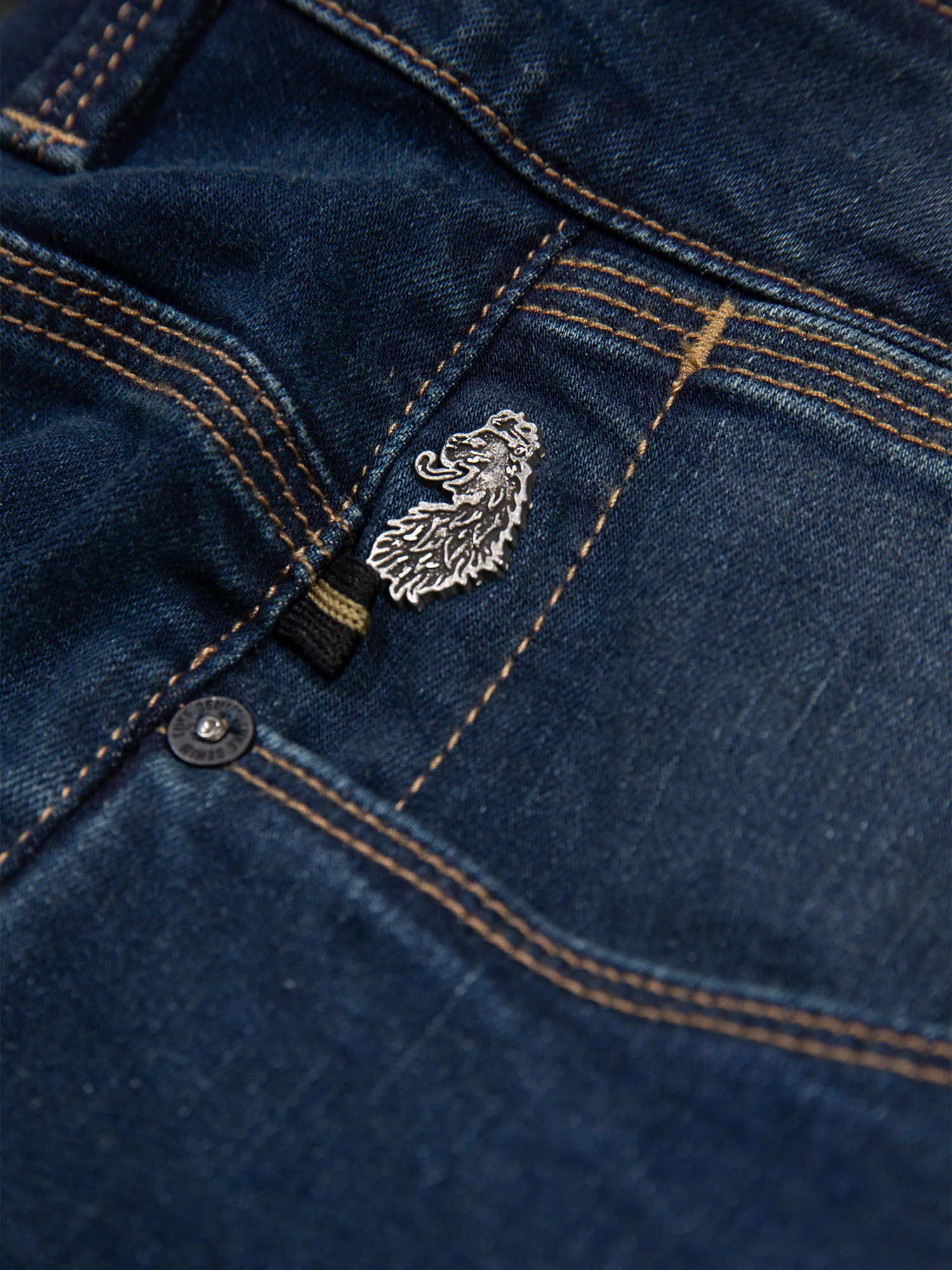 FREDDIE FAST STRAIGHT LEG BLUE WASH JEANS - Image 4