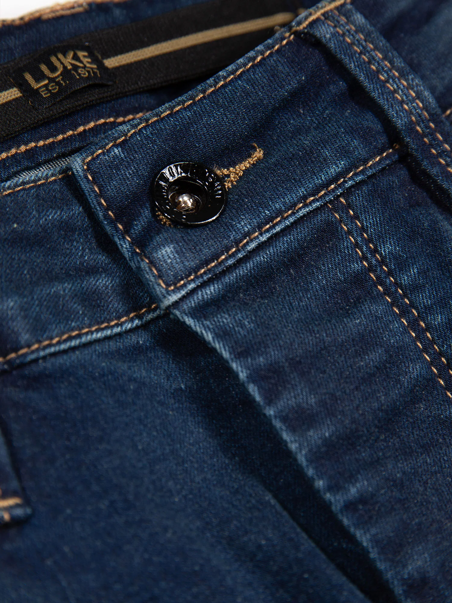 FREDDIE FAST STRAIGHT LEG BLUE WASH JEANS - Image 5