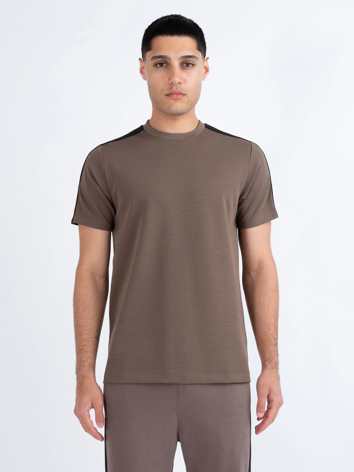 IMPERIAL TAPE DETAIL PIQUE T-SHIRT - Image 3