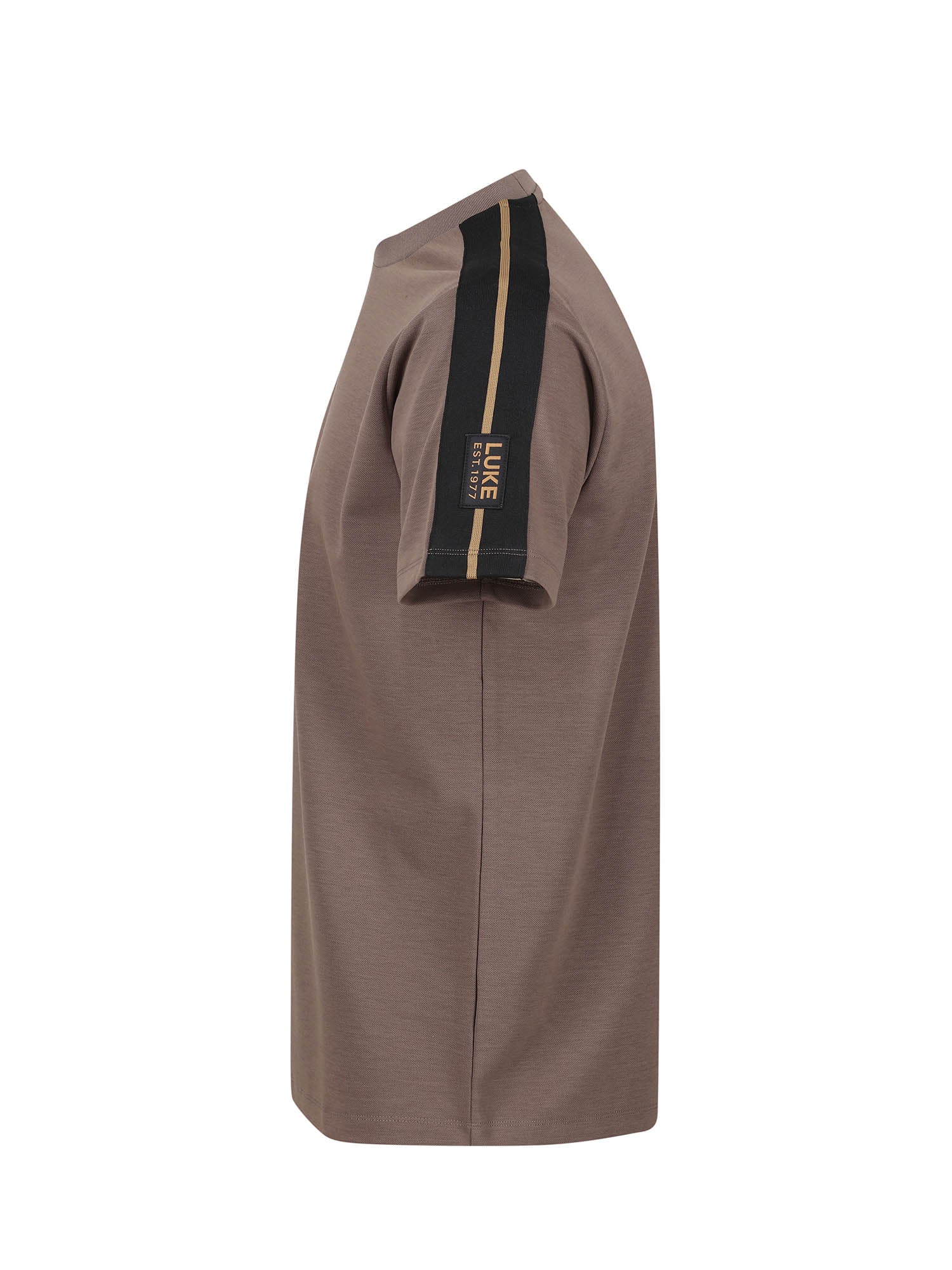 IMPERIAL TAPE DETAIL PIQUE T-SHIRT - Image 7