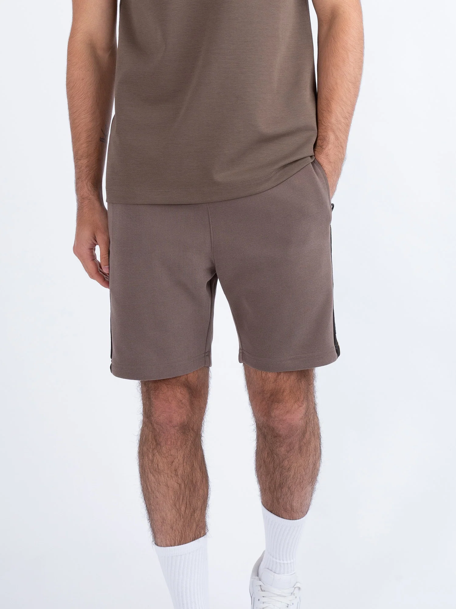 KINGS VINTAGE TRIM SWEAT SHORTS - Image 3