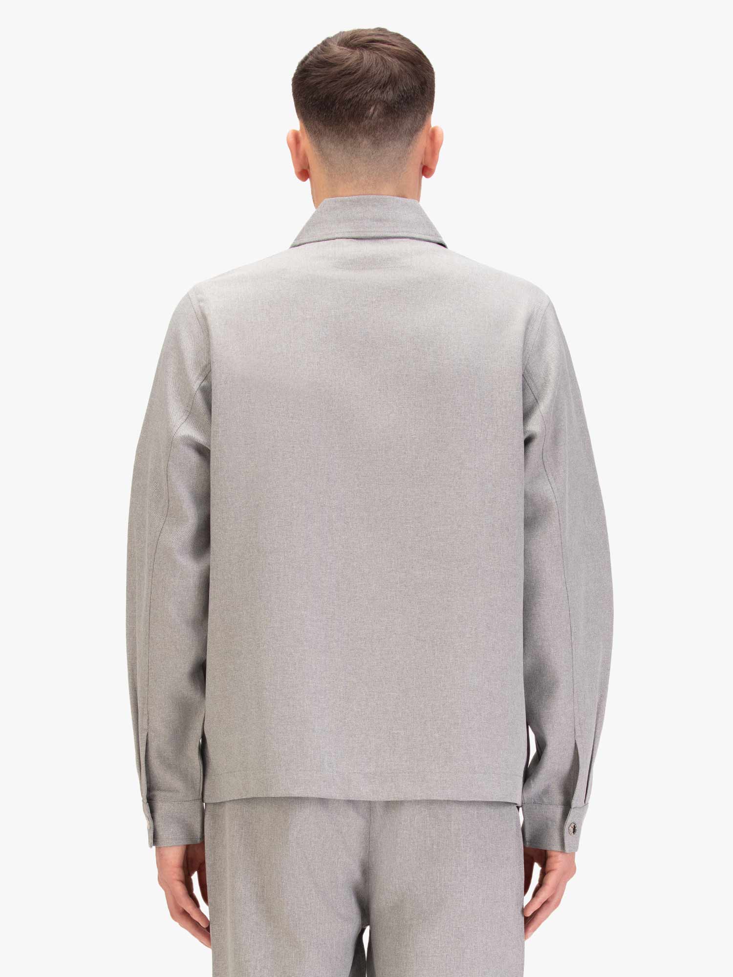 EMERY WOVEN COLLARED JACKET - Image 4