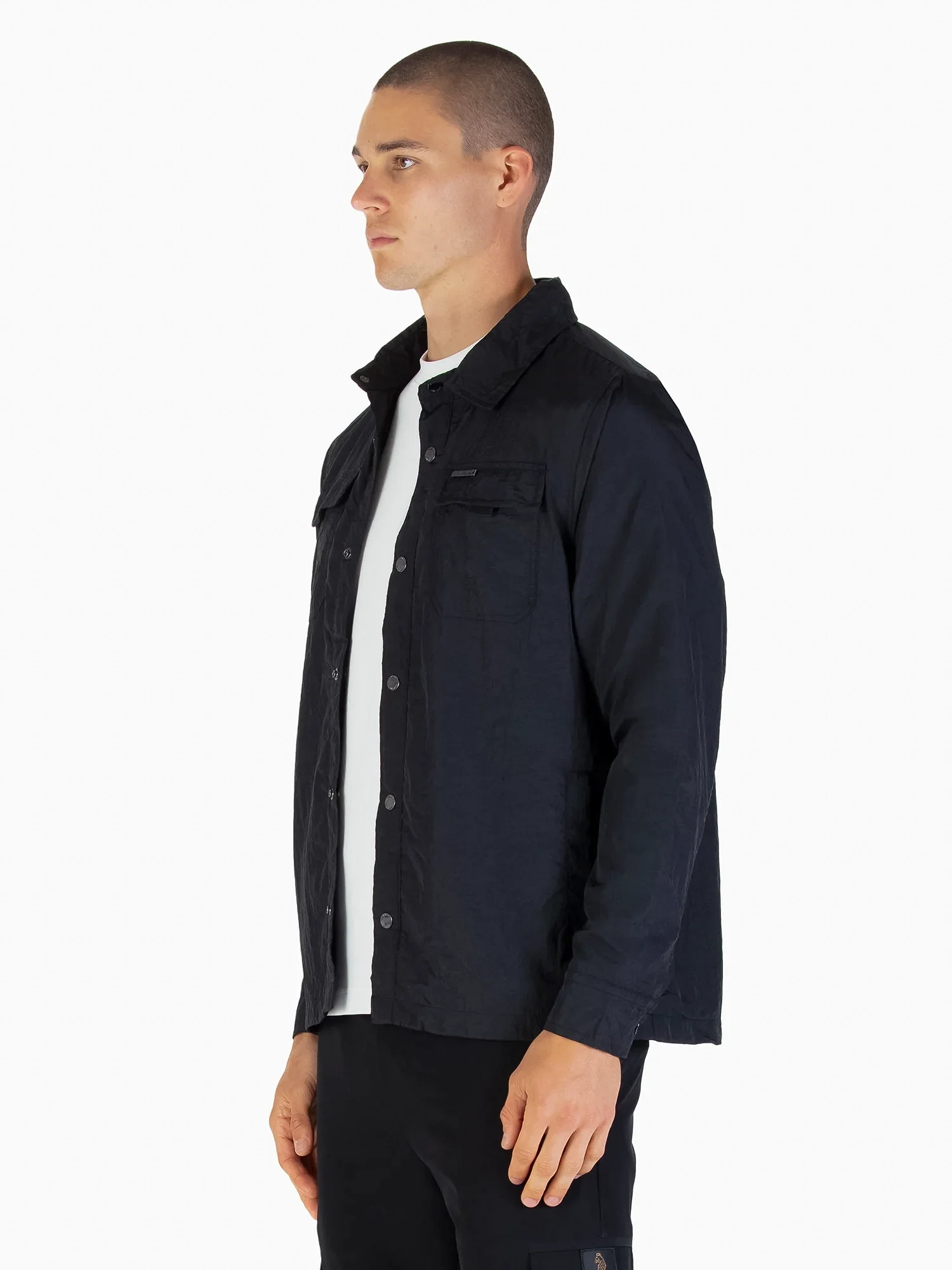 SEATTLE CRINKLED NYLON SHACKET - Image 3