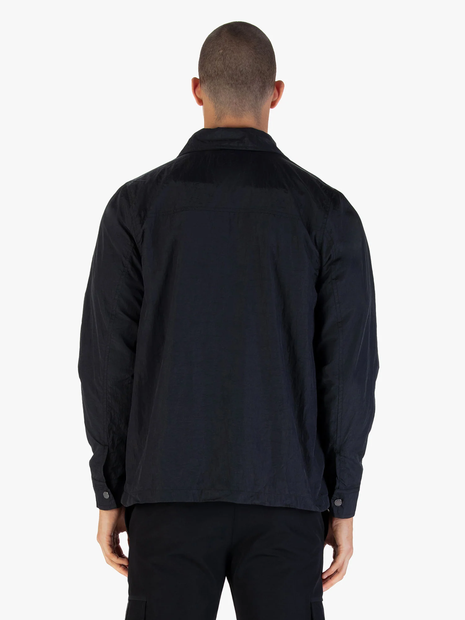 SEATTLE CRINKLED NYLON SHACKET - Image 4