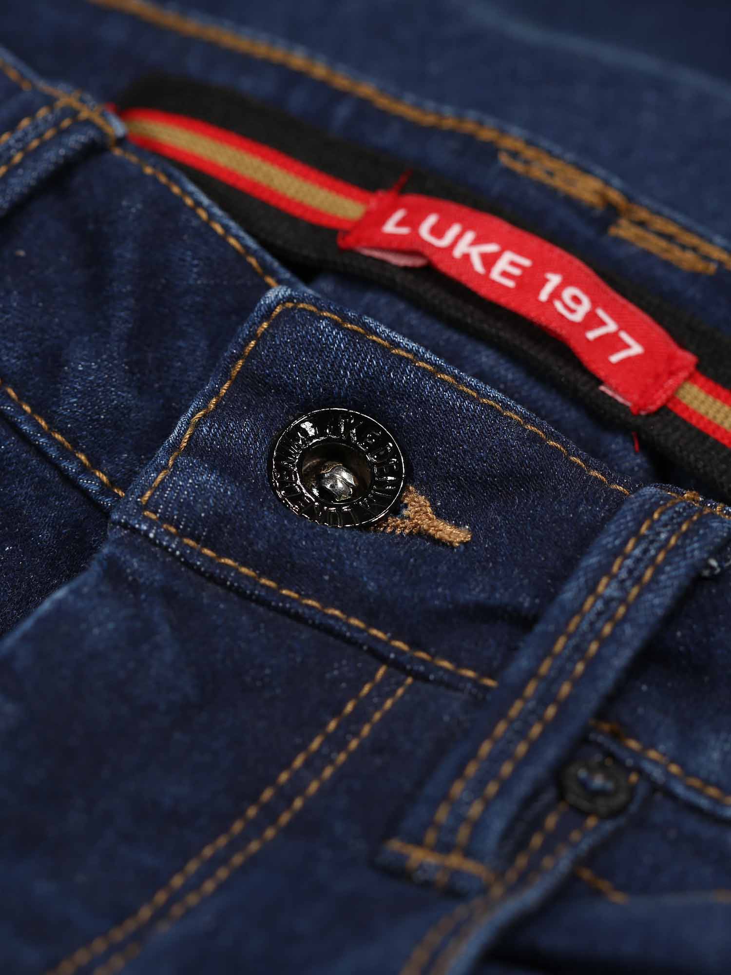 SHORT EDWARD BLUE WASH DENIM SHORTS - Image 7