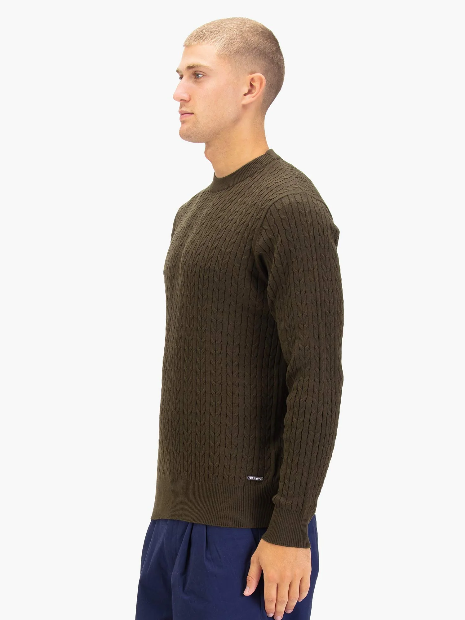 THE HAMPTONS TEXTURED KNITTED JUMPER - Image 3