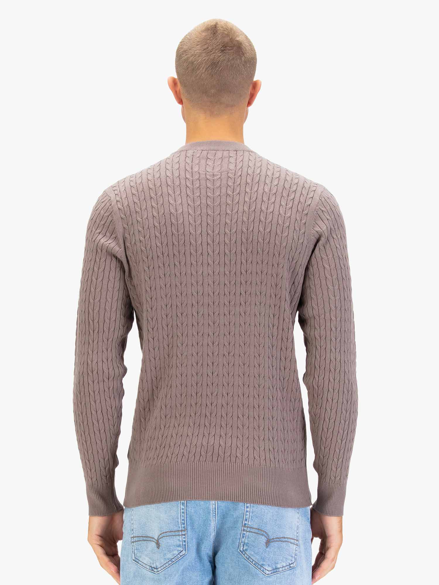 THE HAMPTONS TEXTURED KNITTED JUMPER - Image 4